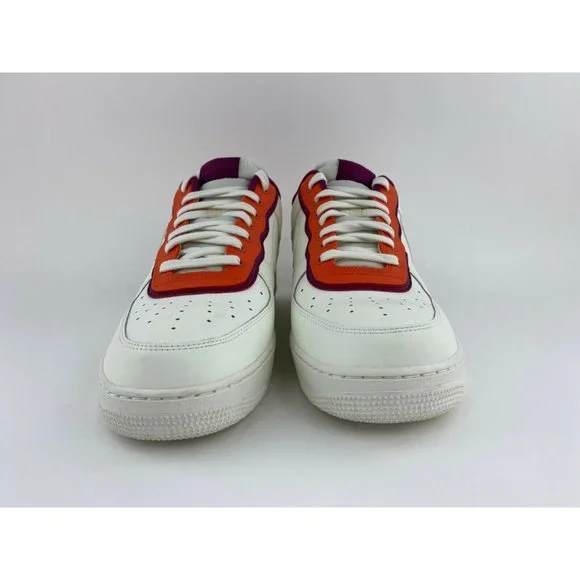 Nike Air Force 1 Low 07 LV8 Orange Berry Men's Size 12.5 Shoes White - Picture 5 of 11
